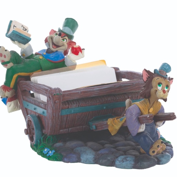 Vintage Disney's Pinocchio's Honest John & Gideon Rolodex - Picture 1 of 15